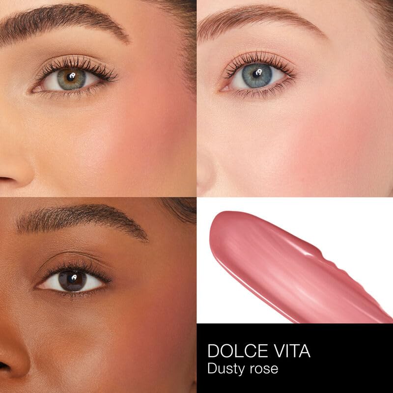 NARS Mini Afterglow lip shine in Chelsea Girls tube provides high-shine moisture.