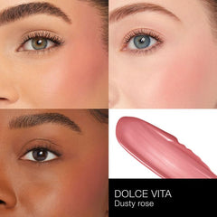 NARS Mini Afterglow lip shine in Chelsea Girls tube provides high-shine moisture.