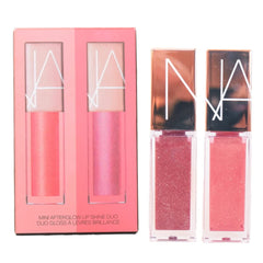 NARS Orgasm lip gloss close-up showing peachy pink shimmer for everyday glow
