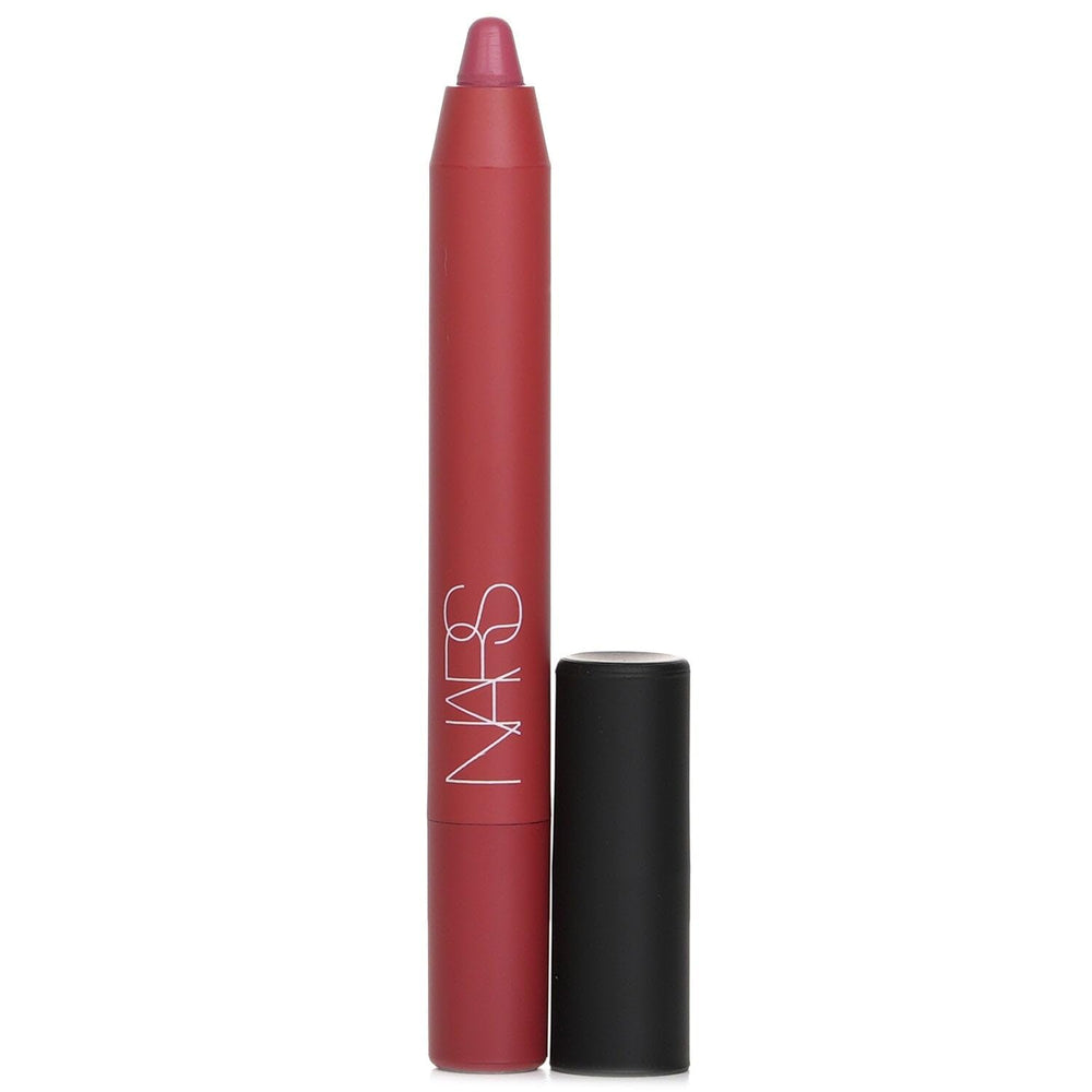 Cream-to-matte texture of NARS Powermatte close-up on skin