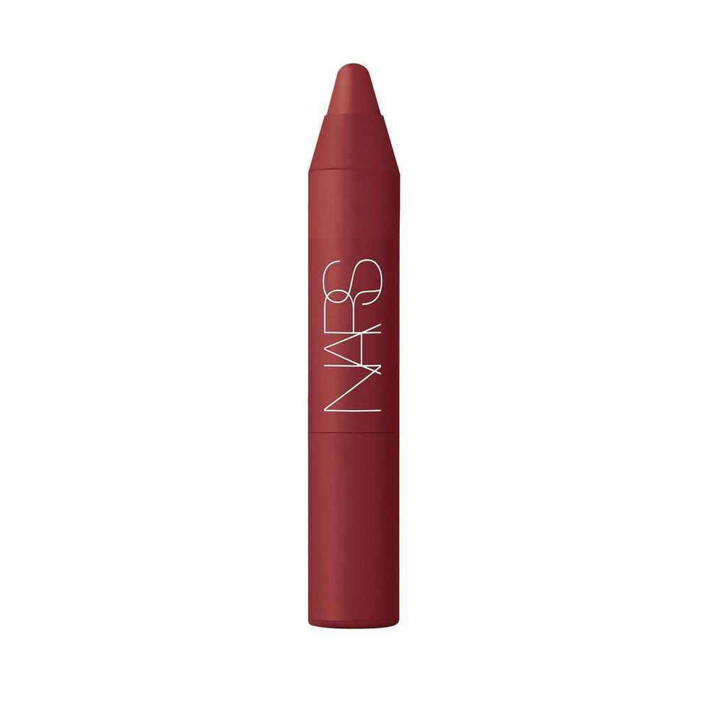 NARS Powermatte Cruella travel mini lip pencil for bold, long-wearing color
