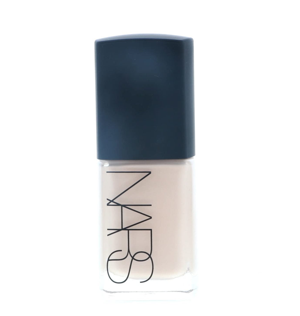 NARS Sheer Glow Mont Blanc swatches reveal pink undertone and luminous glow