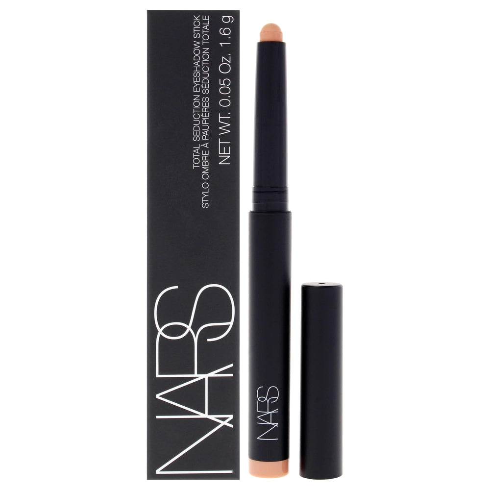 NARS Total Seduction Eyeshadow Stick close-up shows rich pigment for all-day wear.
