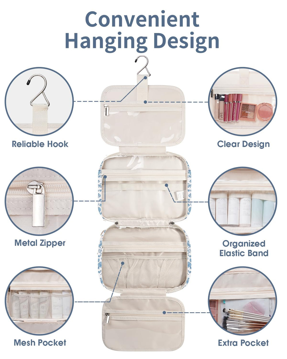 Narwey lightweight design weighs about 16 ounces for easy packing.