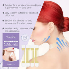 Nascence neck lift tape reusable pack for multiple uses