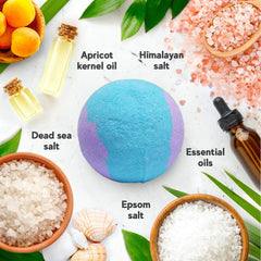 NASKY bath bombs are a bright birthday or holiday treat for kids.