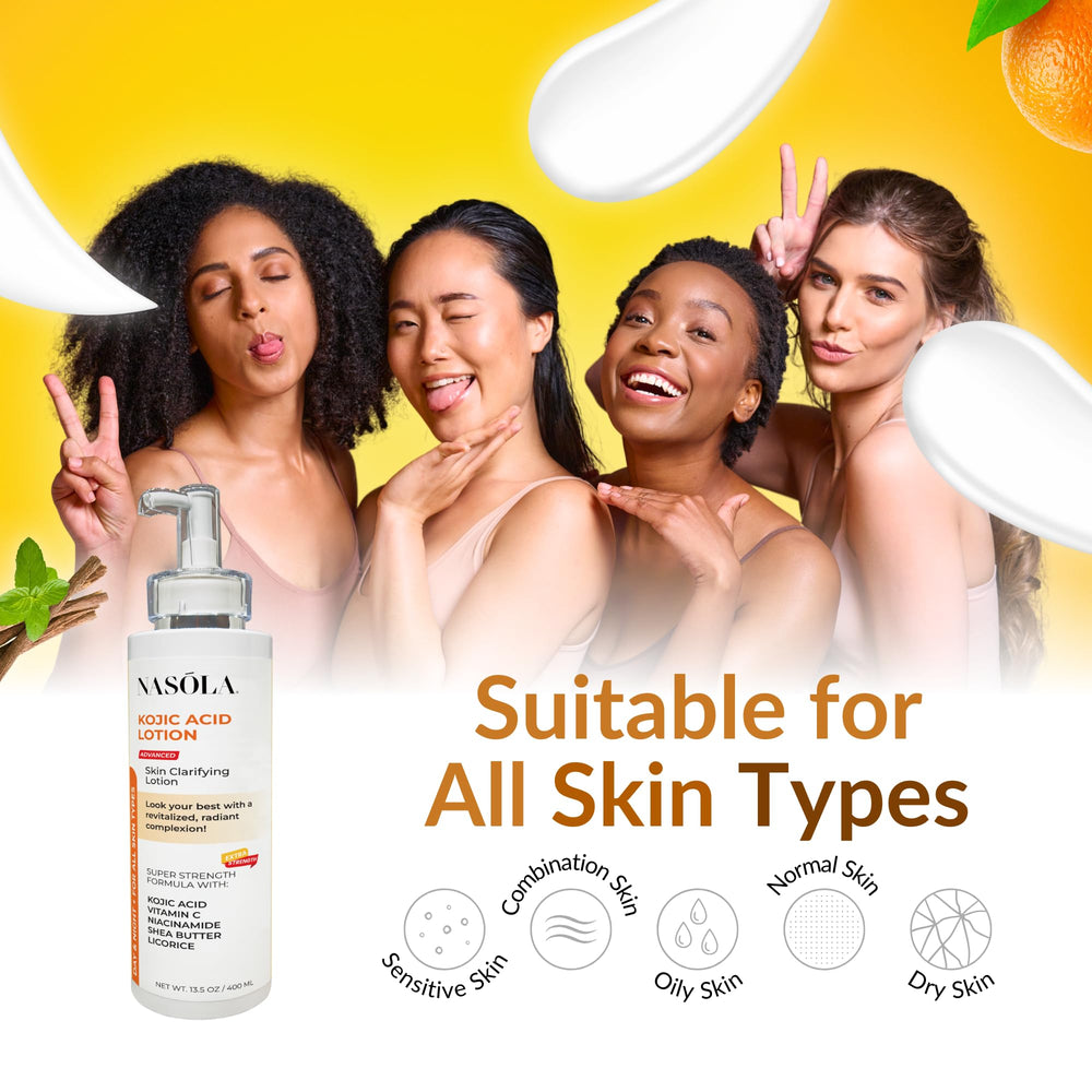 Shea butter and jojoba oil nourish as the lotion absorbs
