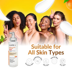Shea butter and jojoba oil nourish as the lotion absorbs