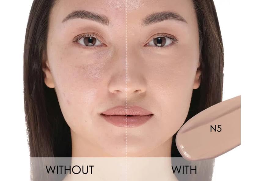 Natasha Denona HY-Glam Concealer N5 flat applicator for even coverage across larger facial areas