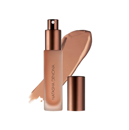 Natasha Denona HY-SCULPT Foxy bottle close-up showing premium serum-like bronzer packaging