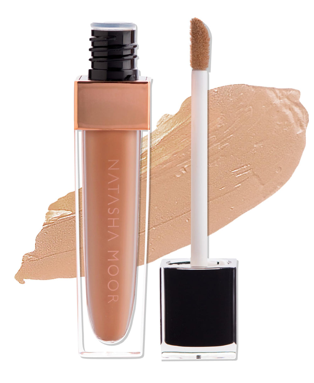 Natasha Moor Liquid Magic Concealer bottle for precise, full-coverage application