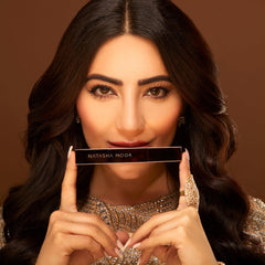 Natasha Moor Moor Power Mascara packaging highlights cruelty-free ethics.