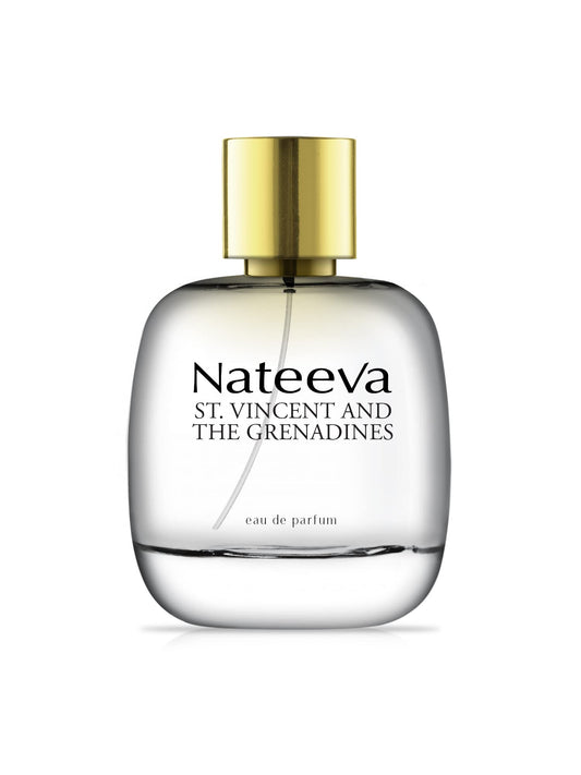 Nateeva St. Vincent Night Blooming Jasmine bottle evokes tropical elegance for daily wear.