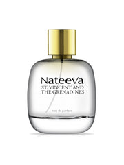 Nateeva St. Vincent Night Blooming Jasmine bottle evokes tropical elegance for daily wear.