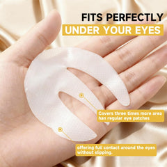 Natener patches during wear show serum transfer and nourishing feel.