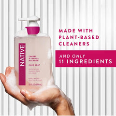 Native minimalist packaging enhances bathroom or kitchen sink aesthetic