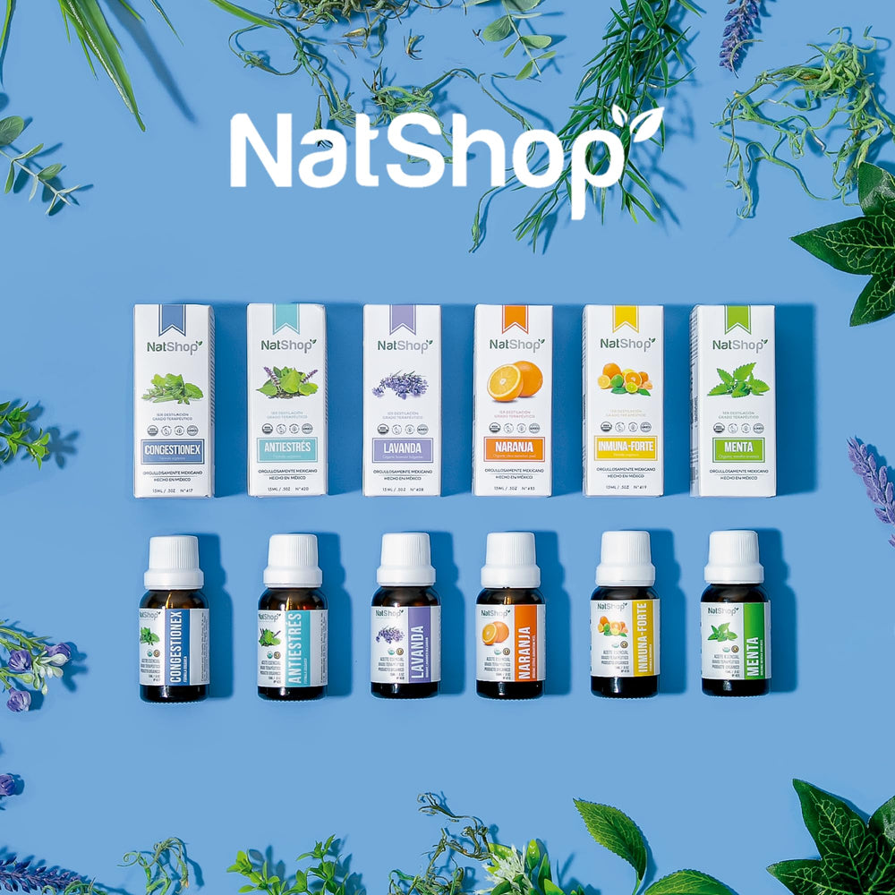 NatShop Natural rosemary extract adds subtle scent and freshness to the formula.