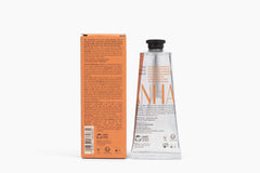 Natura Castanha Foot Cream jar shows creamy texture for cracked heel care