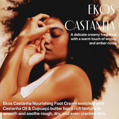 Natura Castanha texture close-up highlights quick-absorbing hydration