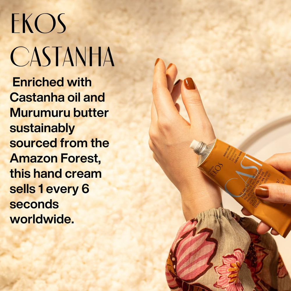 Natura Castanha Hand Cream with Murumuru butter nourishes skin