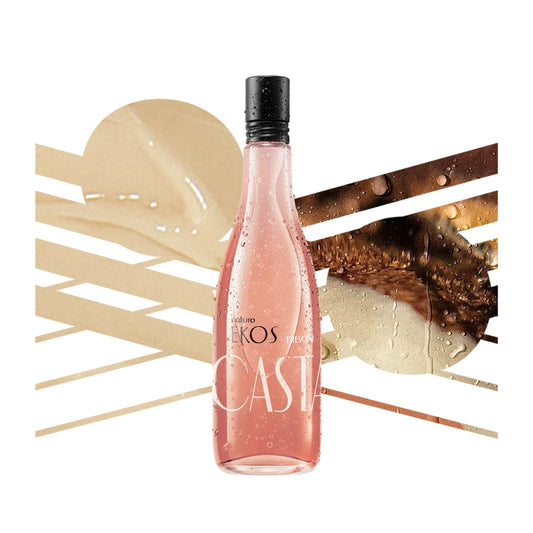 Natura Ekos Castanha Freshness EDT bottle showcases a sleek glass design ideal for daily wear.