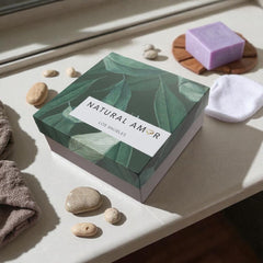 Natural Amor Los Angeles gift set packaging—ready for gifting.
