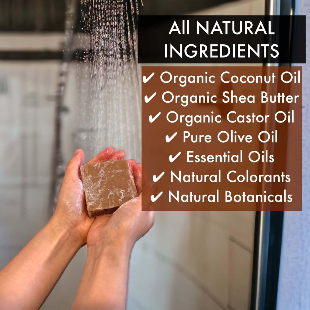 Natural Amor Los Angeles Handmade small-batch soap collection.