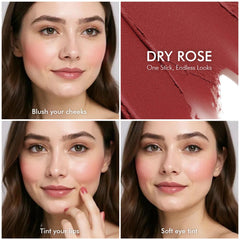 Natural Amor Los Angeles nourishing blend with shea butter and coconut oil for cheeks.
