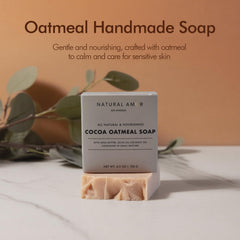 Natural Amor spa gift box scene conveys a warm, ready-to-gift self-care moment.