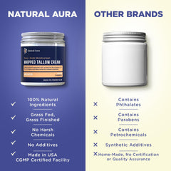 Natural Aura sensitive skin calming option for irritation prone skin