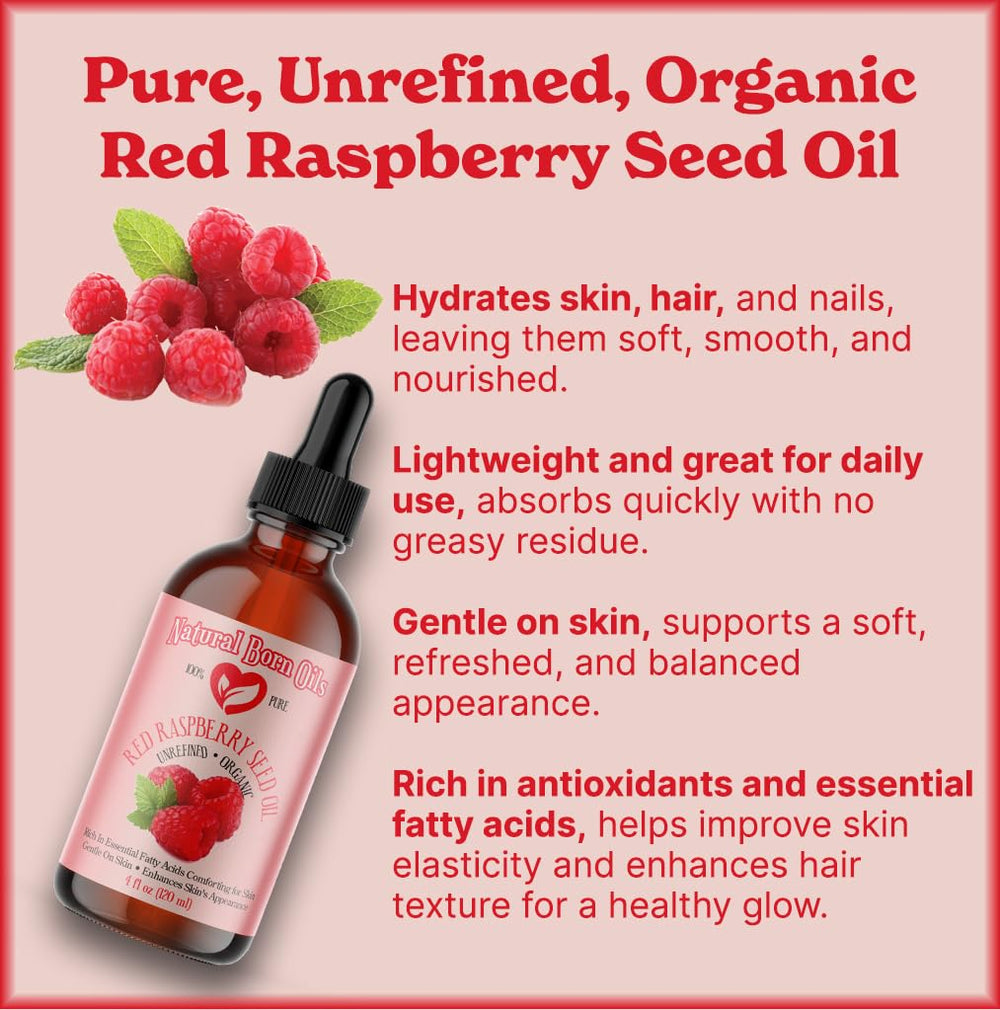 Natural Born Oils cold-pressed bottle closeup highlighting organic extraction and freshness.