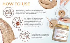 Natural Elephant Ghassoul mineral-rich clay for spa-like routines