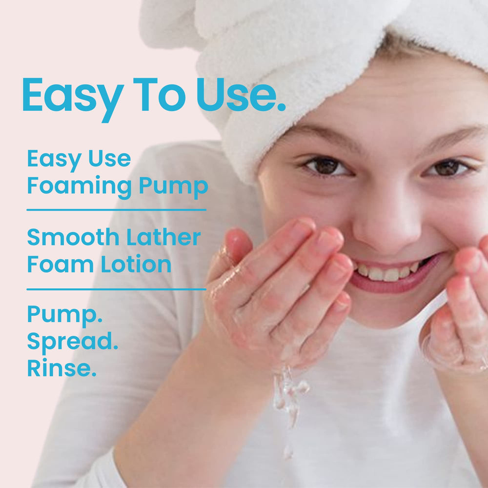 Natural Outcome teen skincare routine setup for simple daily use.