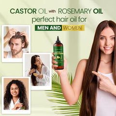 Natural Riches Castor Oil Rosemary lashes and eyebrows care