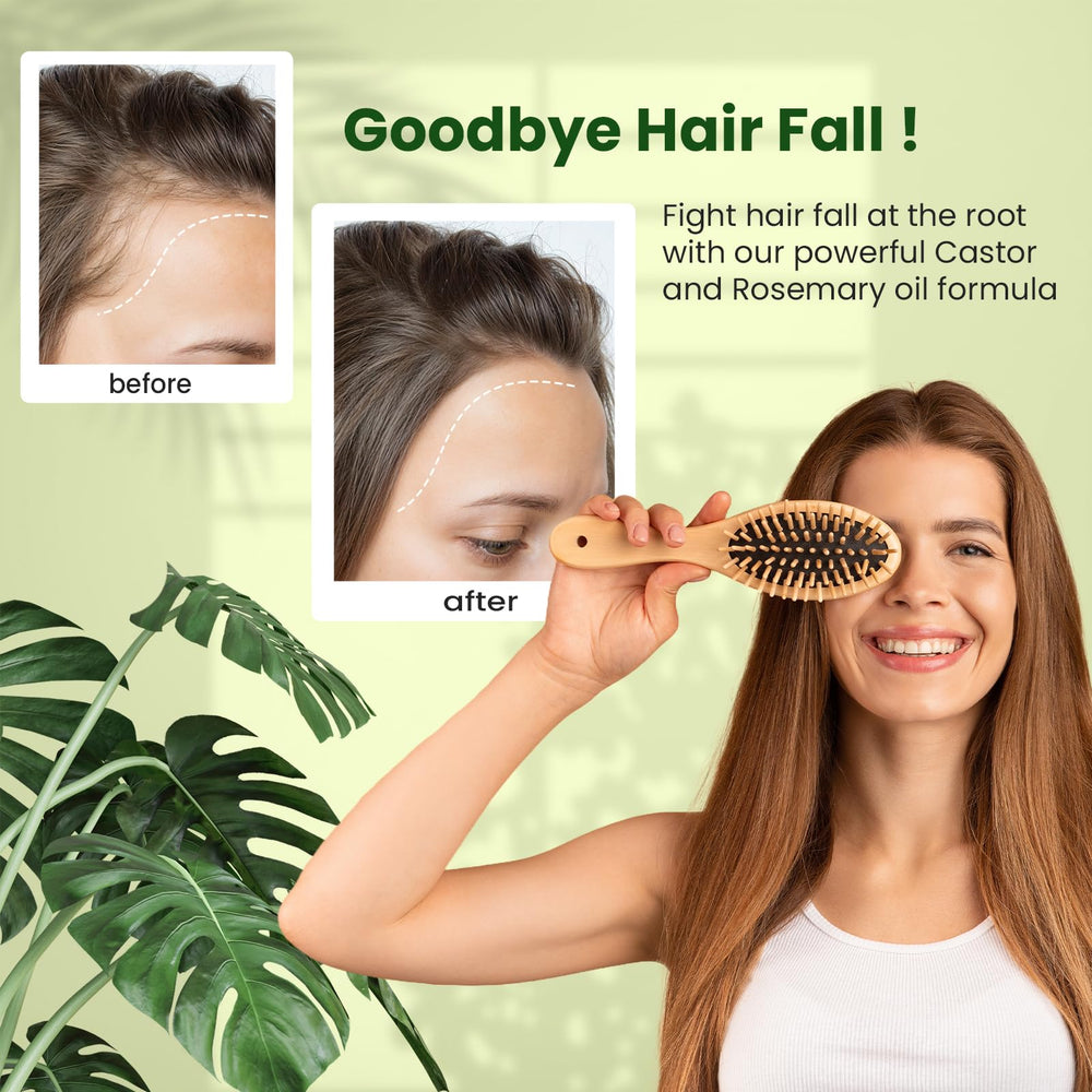 Natural Riches Castor Oil Rosemary added to shampoo for nourishment