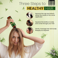 Natural Riches Castor Oil Rosemary skin nourishment on skin