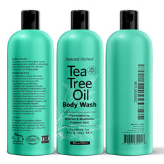 Soft skin after using Natural Riches Tea Tree Body Wash