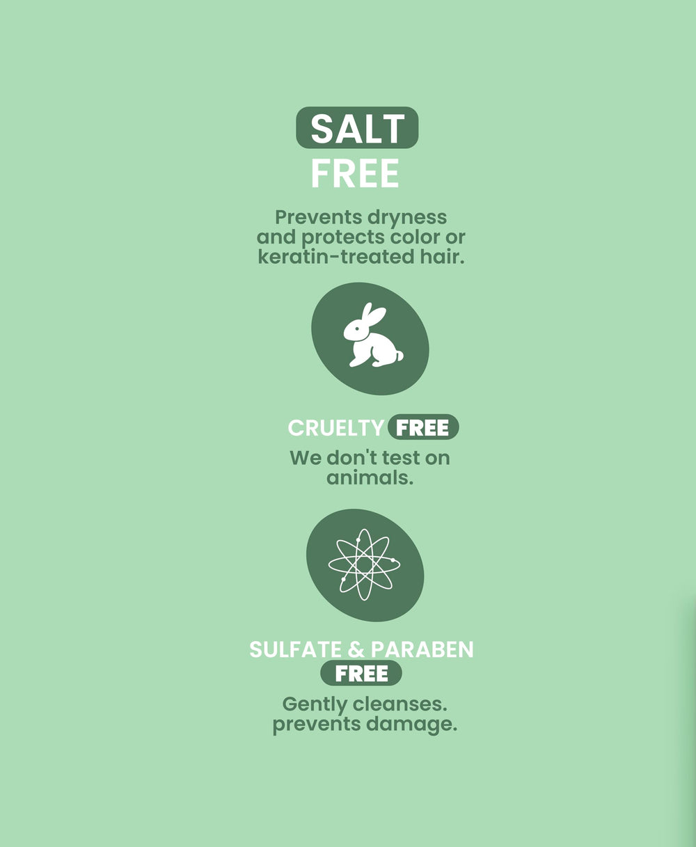 Natural sant Rosemary & Cinchona routine setup, daily use for balanced hair.