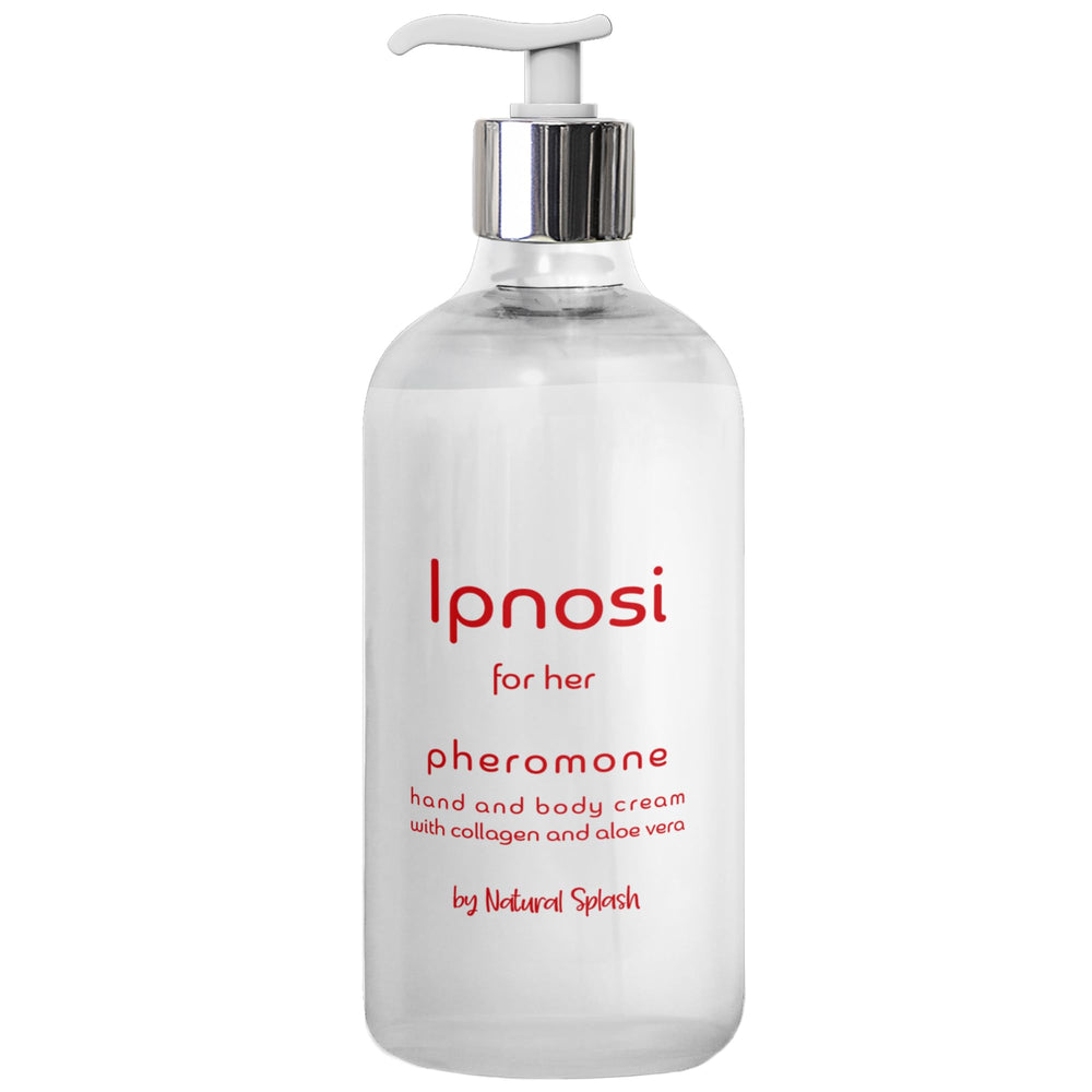 Natural Splash Ipnosi bottle pour shows effortless application and seductive ritual