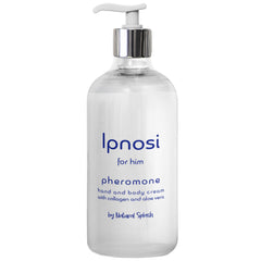 Natural Splash Ipnosi bottle pour demonstrates easy, fast-absorption application.