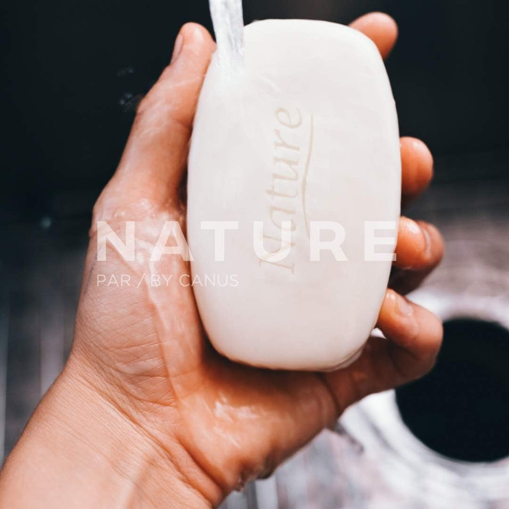 Nature by Canus goat milk bar soap with fresh goat milk cream, nourishing feel