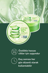 Nature Republic Aloe Gel packaging front view showcases clean, simple design.