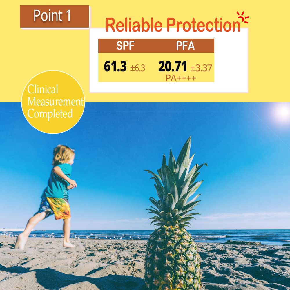 Nature Republic California Aloe Daily Sun Block on face showing smooth, non-greasy finish.