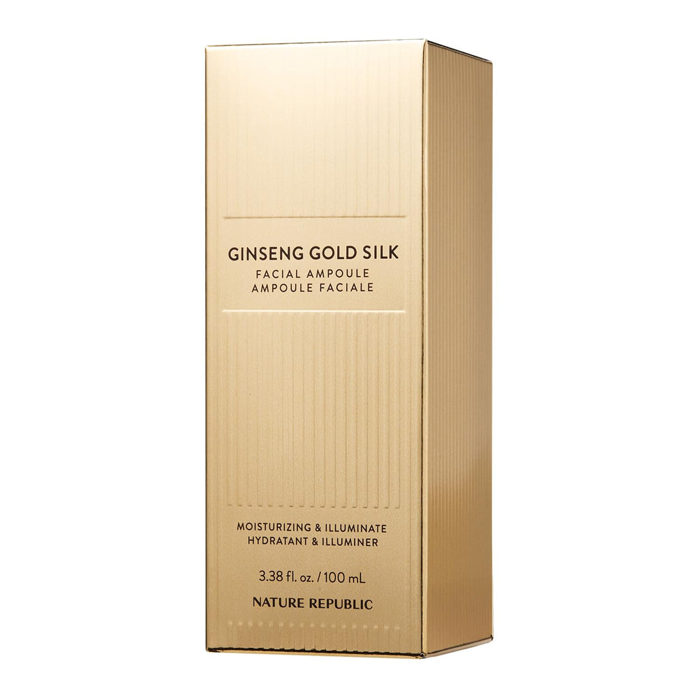 Nature Republic Ginseng Gold Silk Ampoule inner packaging for easy dosing.