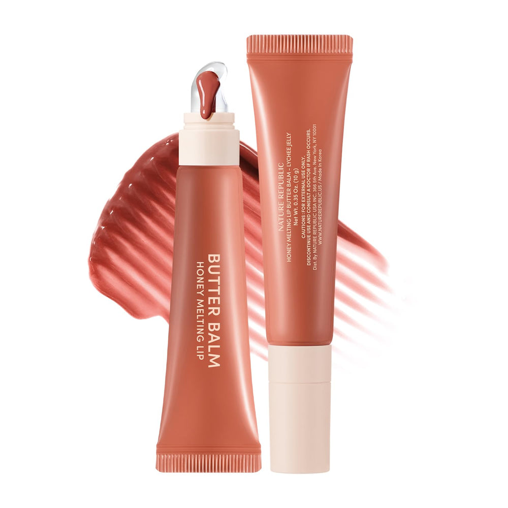Nature Republic Honey Melting Lip Butter Balm – glossy finish for hydrated lips