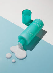 Nature Republic Super Aqua Max Watery Emulsion texture swirl indicating lightweight moisture