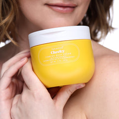 Product on a bathroom shelf bathed in natural light for daily use.