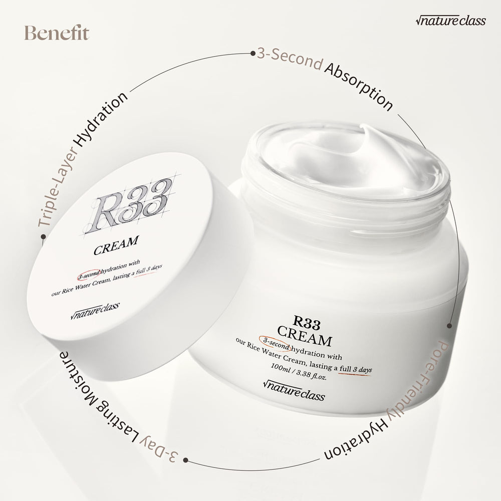 Moisturizer on bathroom shelf suggesting simple morning and night routine.