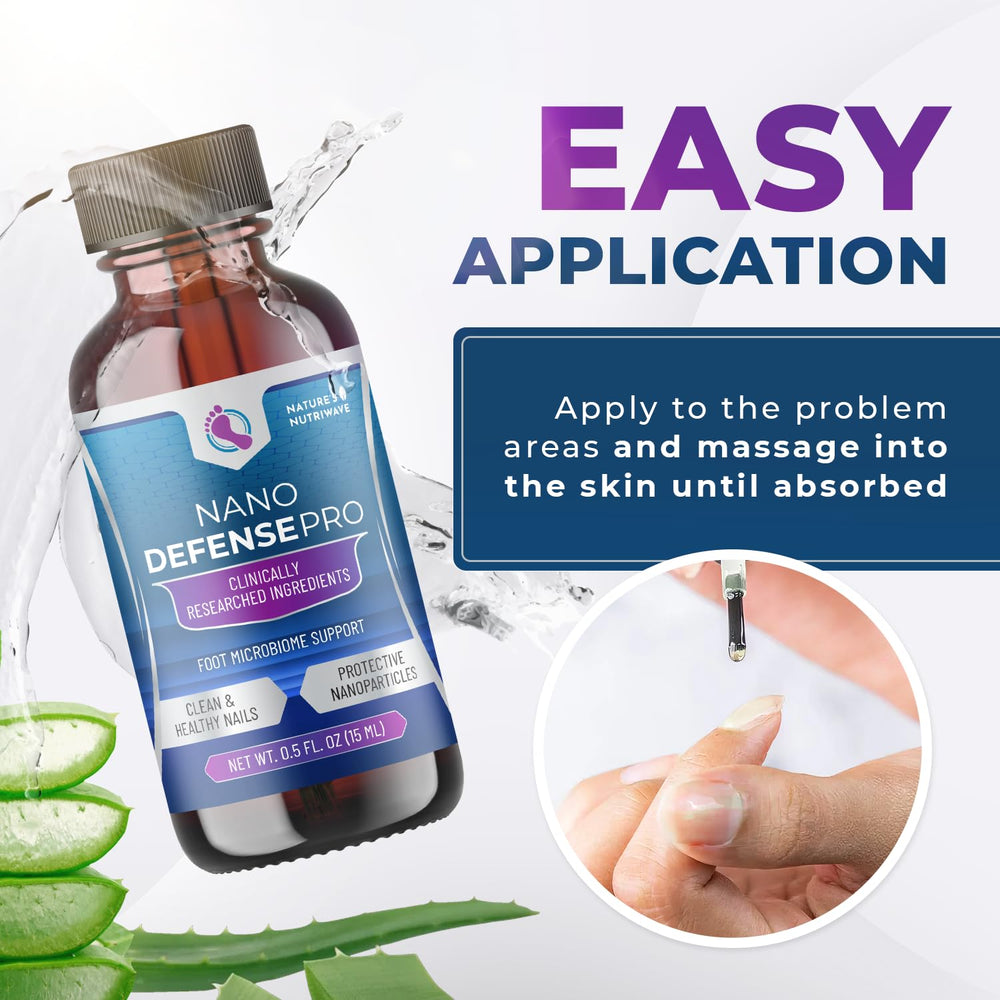 Close-up of nails and cuticles during nourishing care routine.