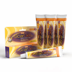 Natureplex Scar Gel addressing burn scars in real-life use